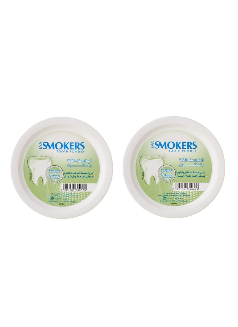 2 Piece set Smokers Tooth Powder With Menthol 40g - pzsku/ZCBA55B500B2865199640Z/45/_/1676656174/b6f05c4b-ca67-4f1d-9ba8-5842fe82543d