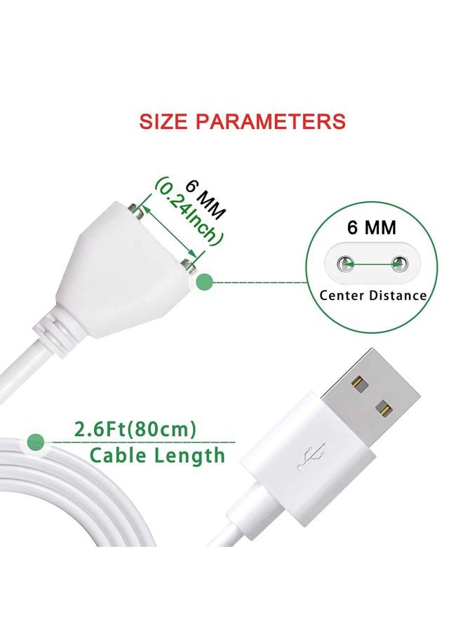 Bicmice Magnetic USB DC Charger Cable Replacement Charging Cord-(6mm/0.24in) - Image 5