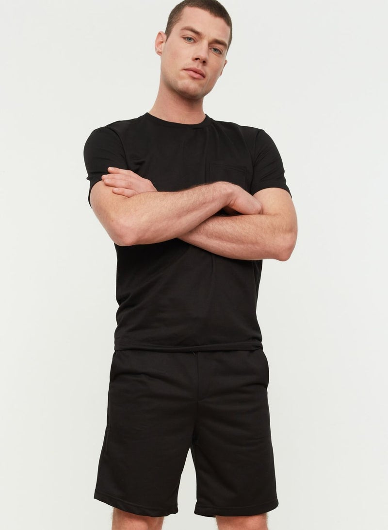 trendyol Essential T-Shirt + Shorts Set  - Image 3