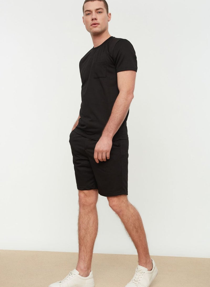 trendyol Essential T-Shirt + Shorts Set  - Image 2