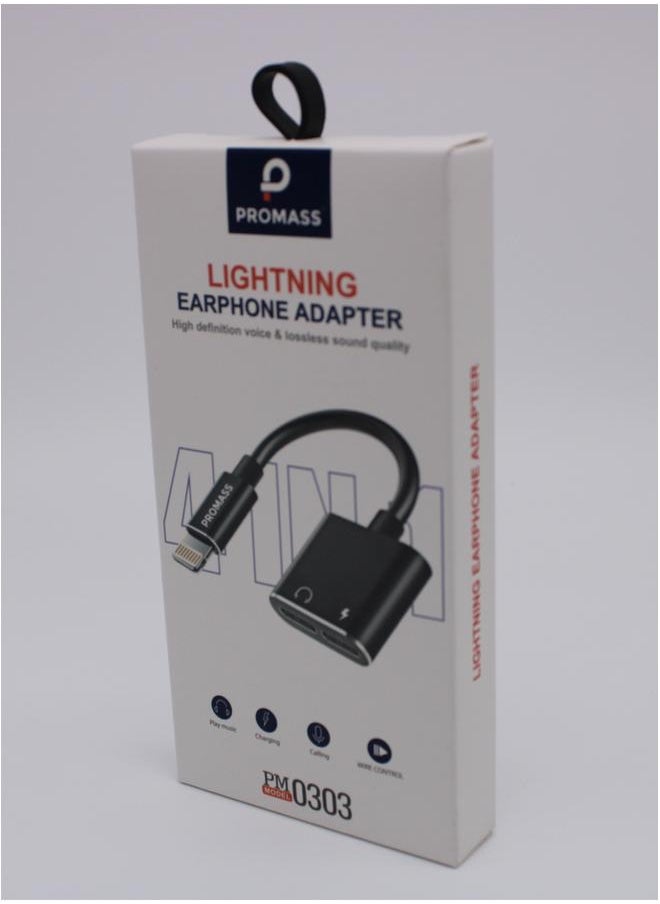 PROMASS - 4 in 1 Lightning Earphone Adapter High Definition Voice & Lossless Sound Quality - Image 1