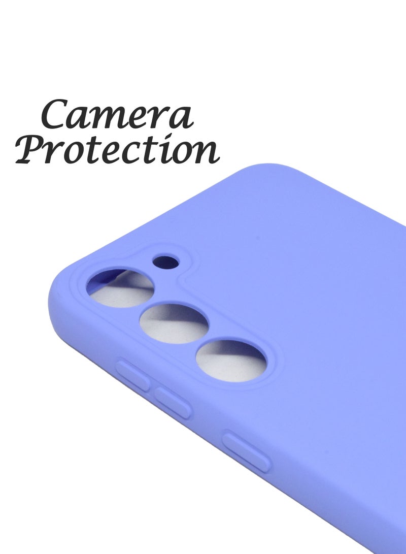 BORTONY Galaxy S23 Case Camera Protective Soft Silicone Cover Case Luxury Design Flexible Slim Cover Compatible with Samsung Galaxy S23 - Image 4