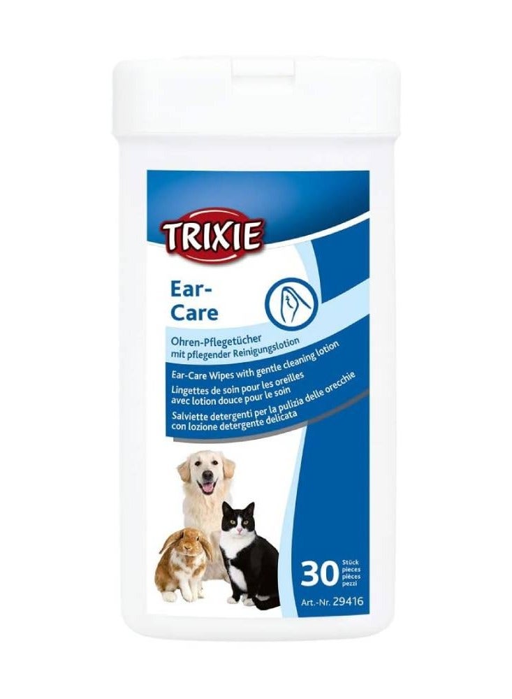 تريكسي - مناديل العناية بالأذن للحيوانات الأليفة - Image 1