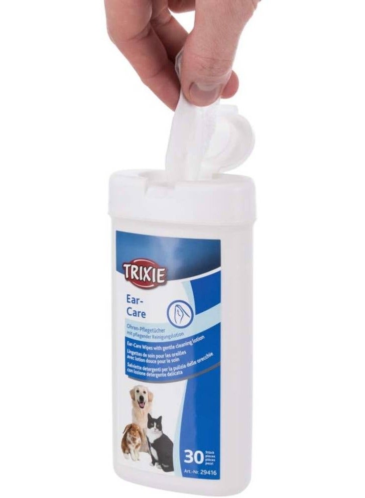 تريكسي - مناديل العناية بالأذن للحيوانات الأليفة - Image 3