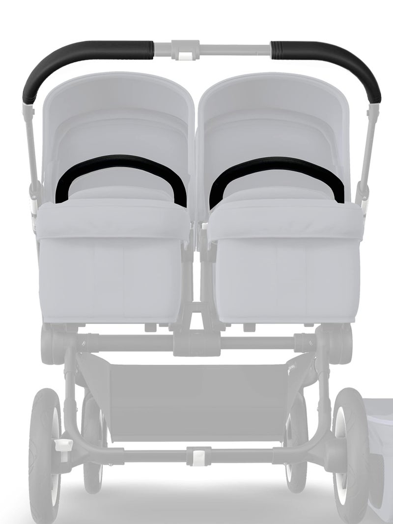 PROTEC TIF Pack of Faux Leather Covers for Bugaboo Donkey Duo (Does not Replace The Foam) - Image 1