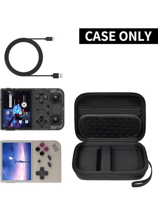 Travel Case Compatible with RG353V/ RG35XX/ RG353VS/ R36S Retro Handheld Game Console, Handheld Emulator Storage Holder Organizer, Android Game Console Carrying Bag (Box Only) - Image 2