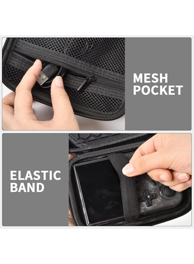 Travel Case Compatible with RG353V/ RG35XX/ RG353VS/ R36S Retro Handheld Game Console, Handheld Emulator Storage Holder Organizer, Android Game Console Carrying Bag (Box Only) - Image 5