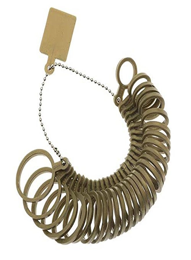 SWISSO Plastic Ring Sizer/Great for Jewelry Shows & Custom Fit -Standard/Metric 2-15 - Image 1
