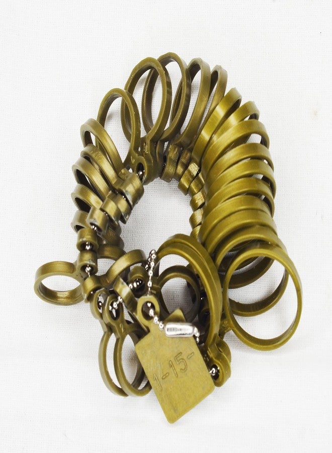 SWISSO Plastic Ring Sizer/Great for Jewelry Shows & Custom Fit -Standard/Metric 2-15 - Image 2