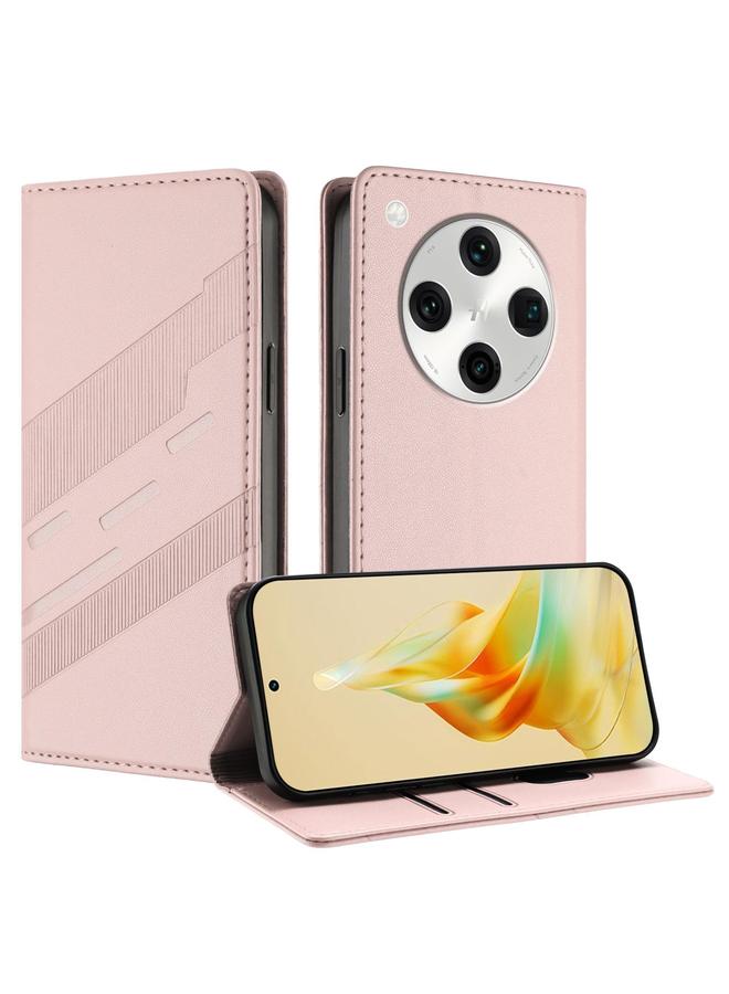S-TOP Case For OPPO Find X8 Pro Embossed Multi-functional Wallet Retro Leather Phone Case - Image 1