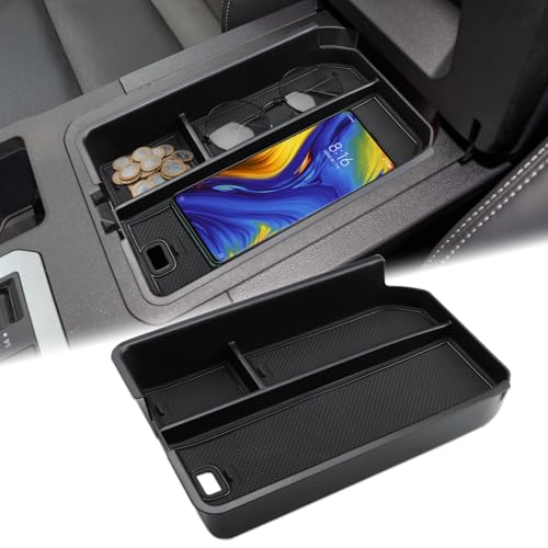 MARCHFA صينية تنظيم كونسول وسط MARCHFA متوافقة مع تويوتا لاند كروزر 250 برادو J250 LC250 2024 2025 ملحقات صندوق تخزين مسند الذراع (لا تناسب المسند مع صندوق التبريد) - Image 1