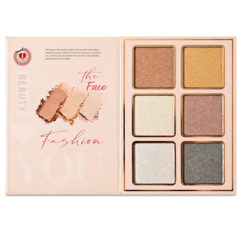 IGOODCO 78-Color All-in-One Makeup Palette, 5-Layer Book Style Eyeshadow, Blush, Highlighter, Face Powder and Lip Color Set - Image 4