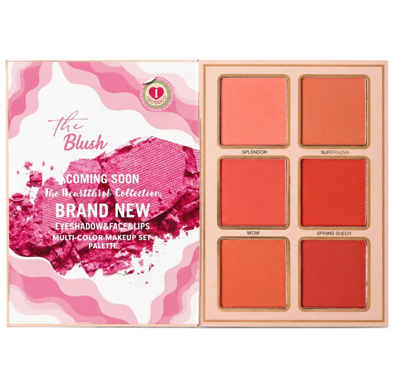 IGOODCO 78-Color All-in-One Makeup Palette, 5-Layer Book Style Eyeshadow, Blush, Highlighter, Face Powder and Lip Color Set - Image 5