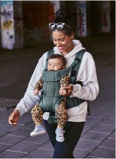 BABYBJORN Baby Carrier Free, 3D Mesh - Sage Green  - Image 2