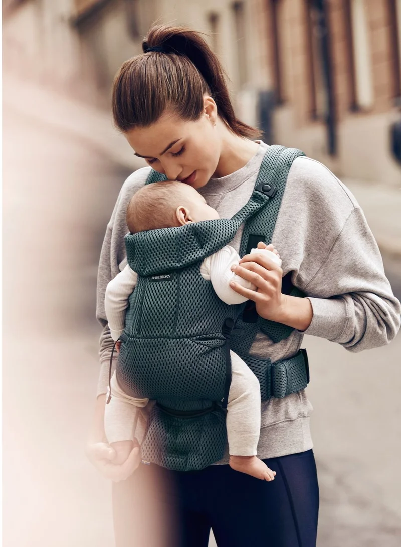 BABYBJORN Baby Carrier Free, 3D Mesh - Sage Green