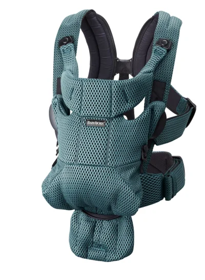 BABYBJORN Baby Carrier Free, 3D Mesh - Sage Green