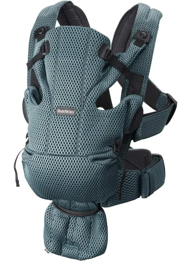 BABYBJORN Baby Carrier Free, 3D Mesh - Sage Green