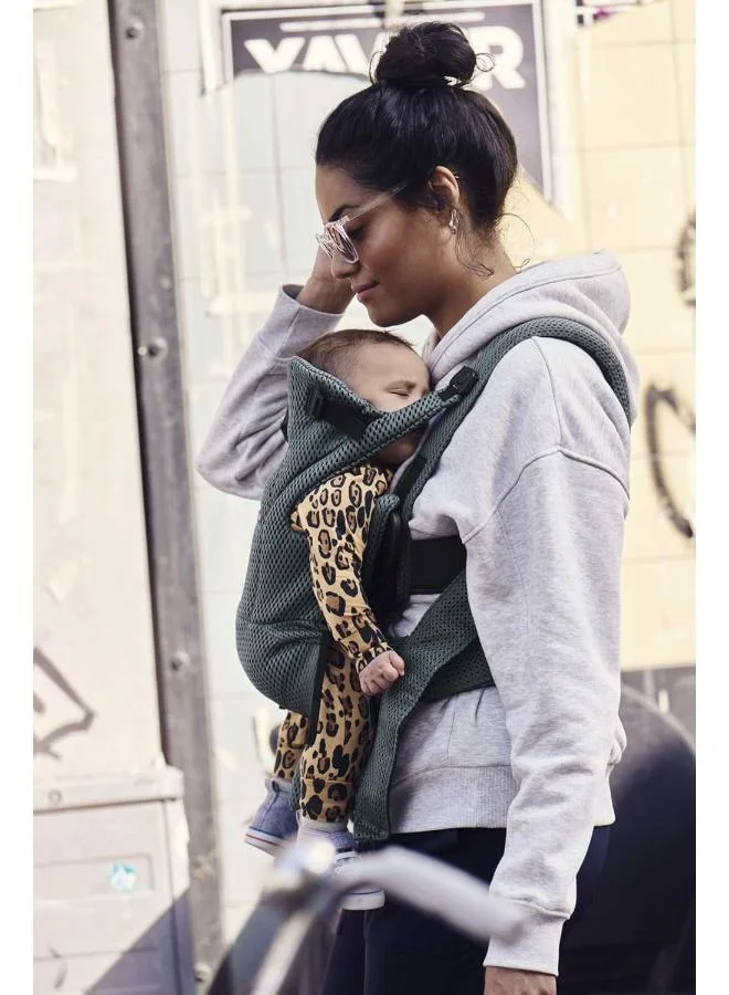BABYBJORN Baby Carrier Free, 3D Mesh - Sage Green