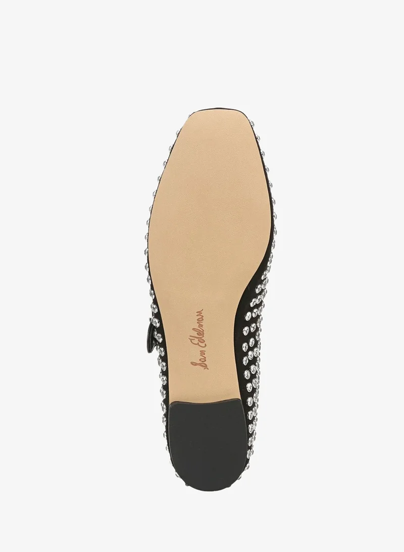 Sam Edelman BLACK Michaela Gem Mary Jane Flat for Women | Best Price UAE