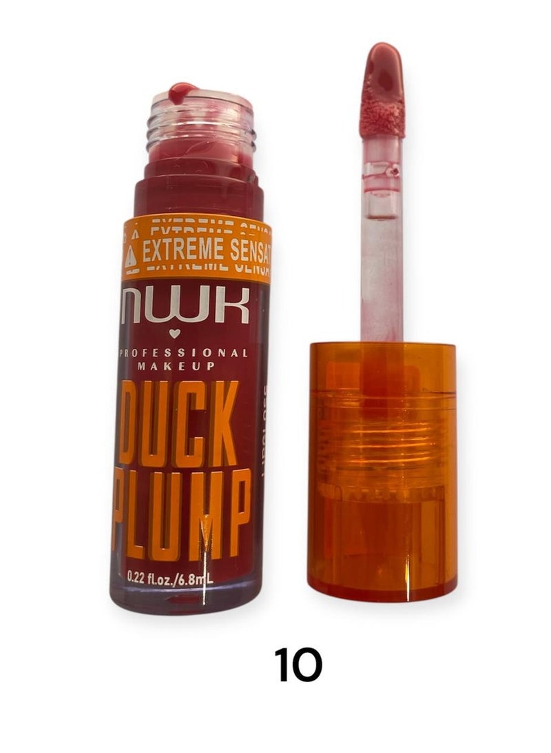 NWX Duck Plump Lipstick for Full Lips - Nude Swing Lip Gloss  Prep-10 - Image 1