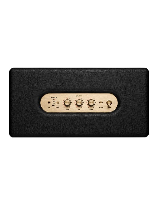 Marshall Renewed - Woburn III Wireless Bluetooth Speaker Black - Image 2