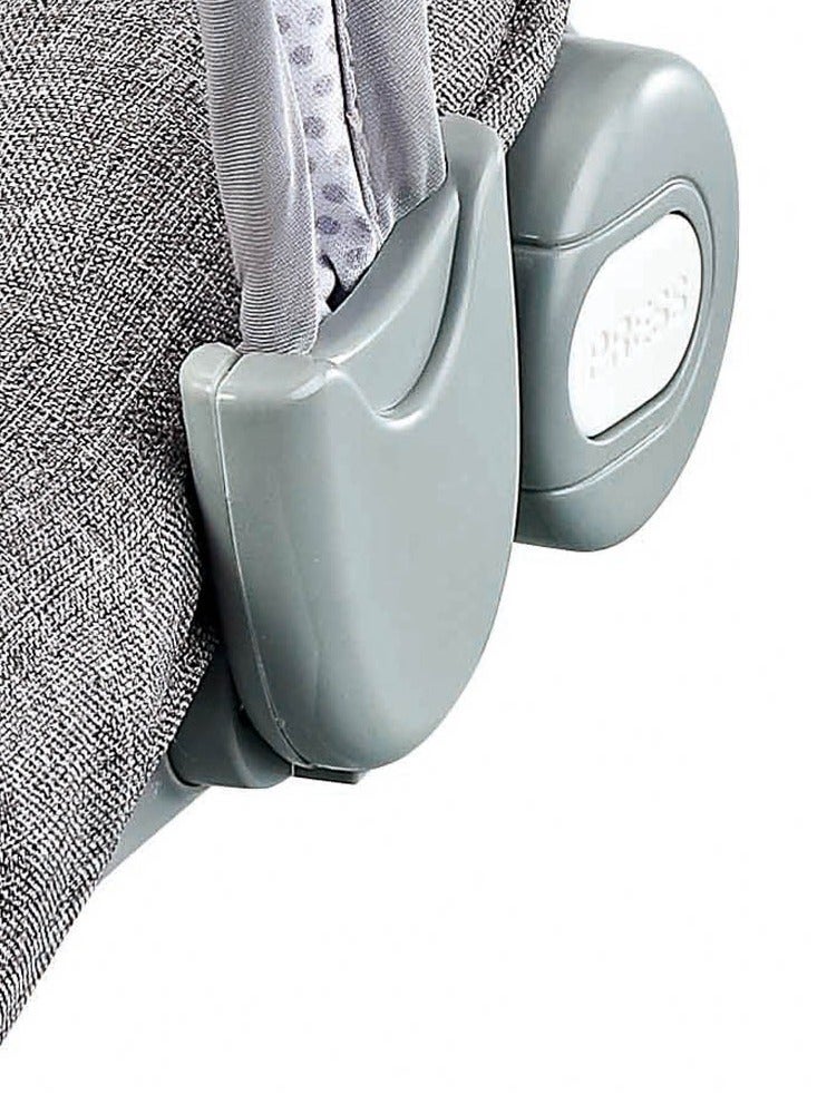 Factory Price Royal Baby Bouncer With Removable Toys, Soothing Music and Vibrations - Grey - Image 5