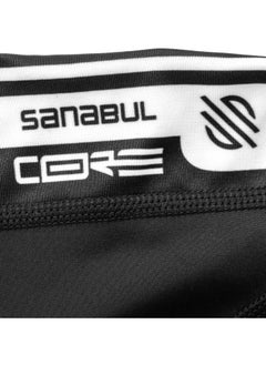 Sanabul  Sanabul Core Long Sleeve Jiu Jitsu Rash Guard MMA BJJ Wrestling Shirt Grappling, Black With White Stripes, 2X LARGE  - Image 4