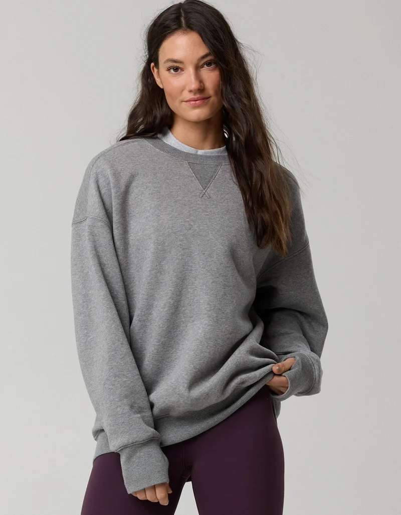 Aerie OFFLINE By Aerie Cloud Fleece Crewneck Sweatshirt