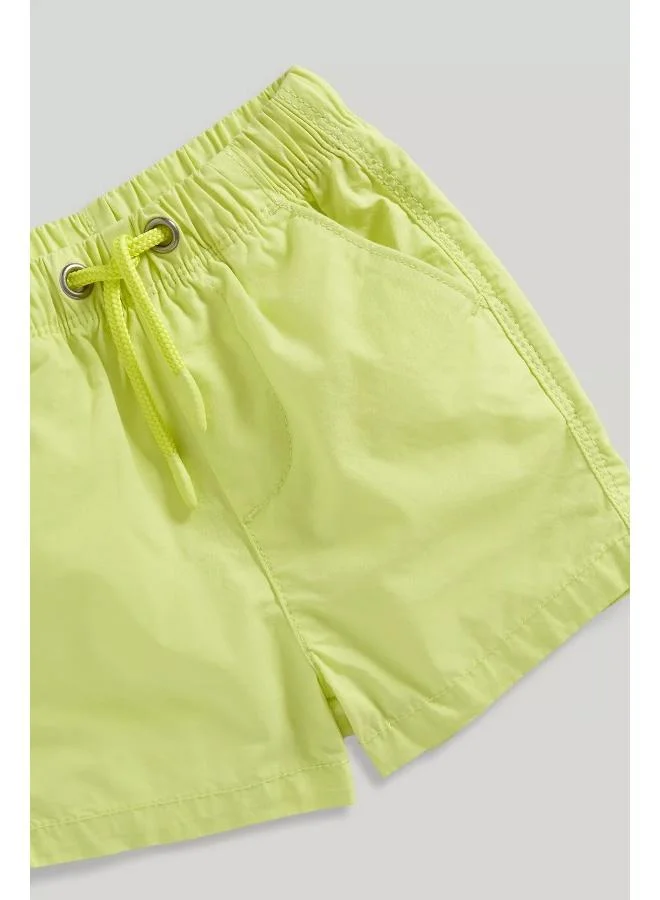 mothercare Lime Pull-On Shorts