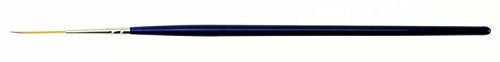 Mack Brush Set of 5 Size 0-6 Series 444 The Virus Scrolling Script Pinstriping Brush with Specially Blended Golden Taklon - Image 3