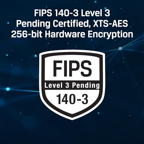 Kingston Ironkey Keypad 200 USB-C 32GB Encrypted Flash Drive | OS Independent | FIPS 140-3 Level 3 | XTS-AES 256-bit | BadUSB and Brute Force Protection | Multi-Pin Option | IKKP200C/32GB - Image 3