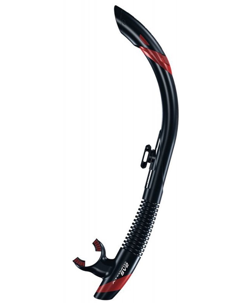 Atomic SV2 Semi Dry Snorkel, Black/Red - Image 1