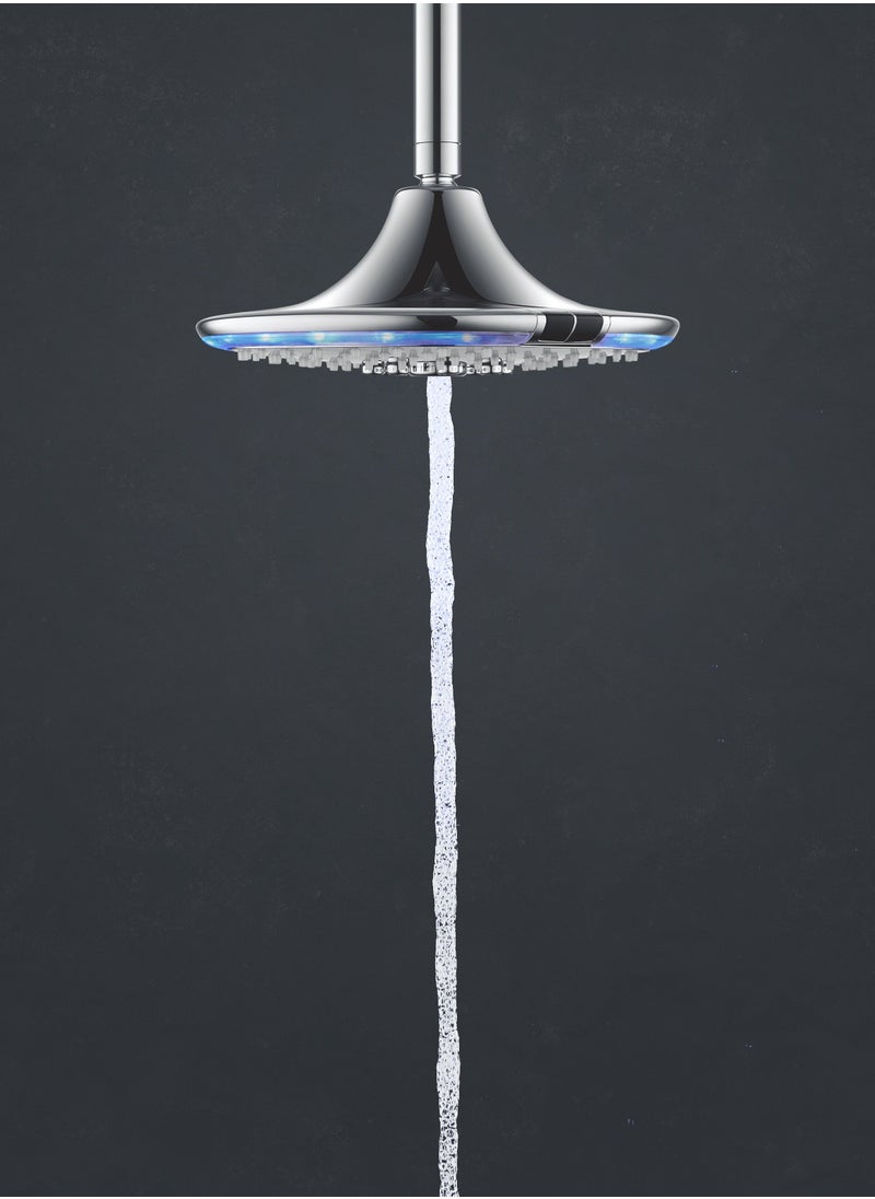 HESANIT HESANIT Bathroom Smart Shower Head With E Sensor Matt Black - 40055MB  - Image 4