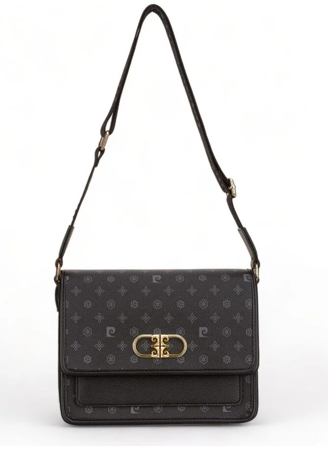 pierre cardin Monogram Black Women's Crossbody Bag 05PC24Y534-MN