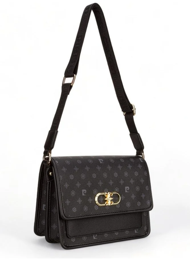 pierre cardin Monogram Black Women's Crossbody Bag 05PC24Y534-MN