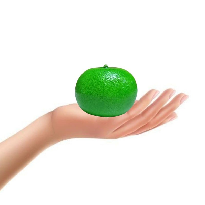 SINGAA ليمون حلو صناعي | فواكه موسامبي للمنزل، المكتب، الحديقة، المتاجر، الاستقبال، الأطباق، الحفلات، طاولة الطعام، التصوير وتزيين الفعاليات (عبوة من 5) - Image 3