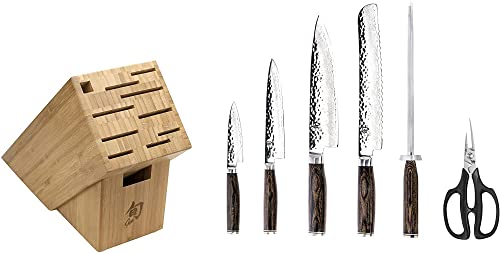 Shun Premier 7 Pc Essential Knife Block Set - Image 3