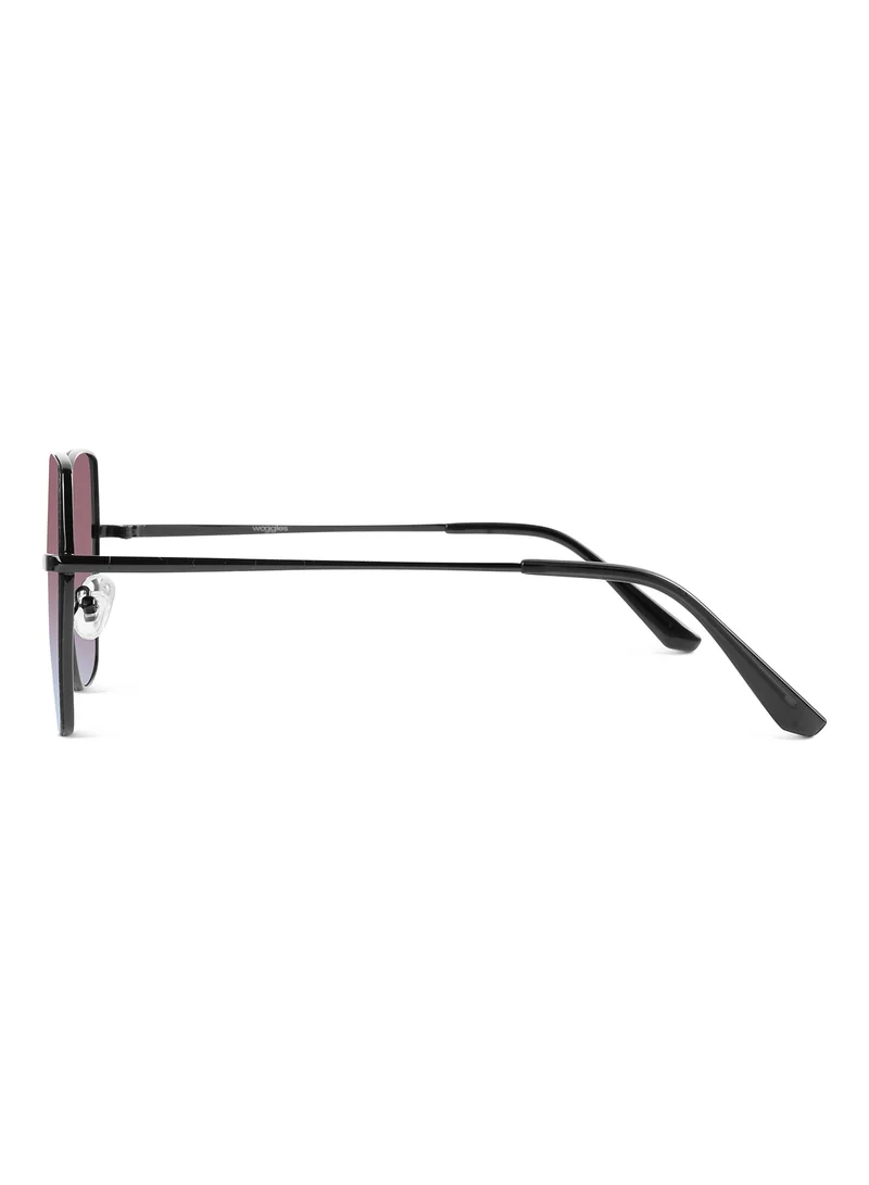 Woggles Stylish & Classy UV Protected Matte Oversized Sunglasses | Men & Women