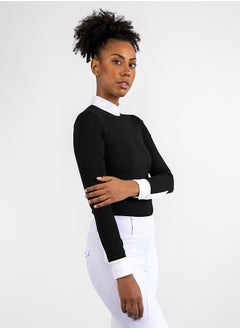 General Horse Riding Long Sleeve Shirt Women Equestran Training Clothes Rider Show Top Quick Drying Zipper Base Layer T-shirt  - Image 5