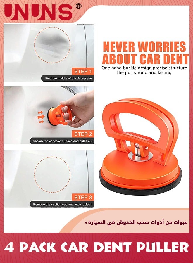 UNUNS 3 Pack Car Body Dents Remover Puller Cups,Car Dent Puller Dent Removal Kit With Cloth,Car Dent Puller Remover Suction Cup Dent Remover Tool For Car Body Dent,Glass,Tiles,Mirror - Image 2