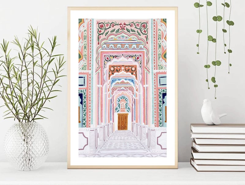 Nationcog Nationcog Patrika Gate  Jaipur Art Print  India Art Print  Travel Print  Travel Poster  Home Decor  Wedding Gift  Housewarming Gift  Home Decor (Unframed) (9x11 in) - Image 3
