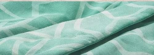 Warisi Abstract King Size Duvet Cover 90x100 Inches Glace Cotton Soft Bedding with Zipper Closure, for Blanket King Size, Double Blanket, Razai Double Bed, Comforter Cover- Green - Image 4
