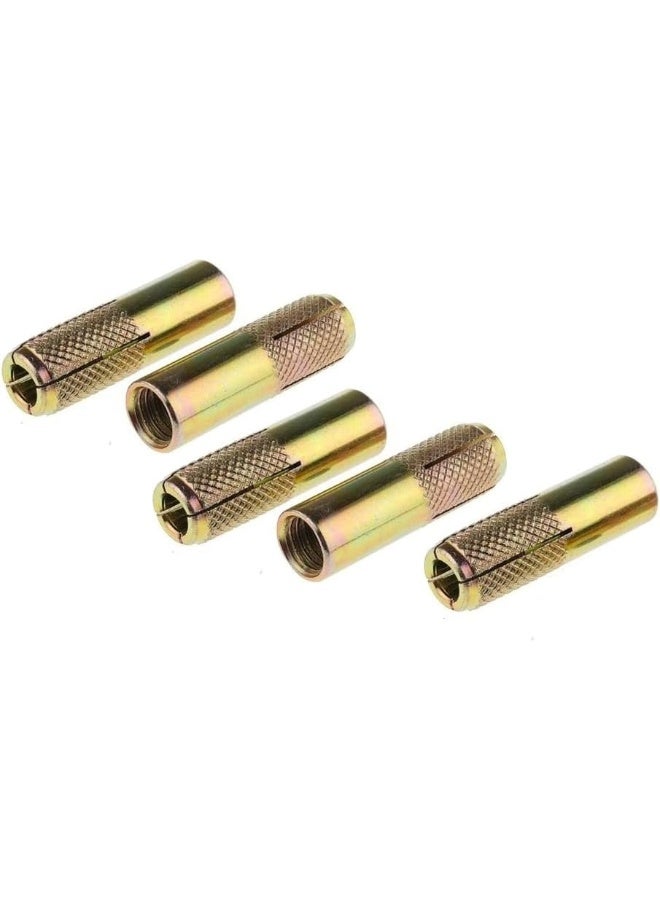 Biella 5Pcs Unifix Bolts Hex Head Fasteners For Construction And Diy Projects Durable Steel Bolts For Secure Fixings 16Mm - Image 1