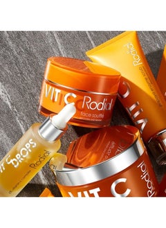 Rodial Vit C Face Soufflé 1.7 fl oz, Unique Formula for Dry/Dehydrated Skin and Shea Butter for Ultra-Hydration, Vitamin C to Boost Skin Radiance, Hyaluronic Acid for Firming and Plumping  - Image 3