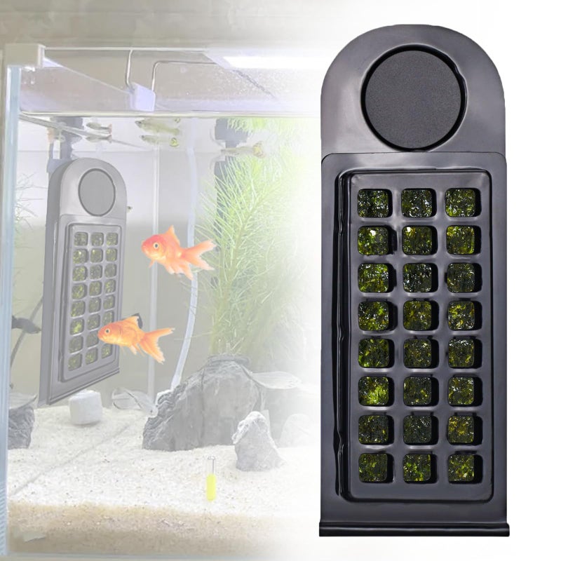 MESINURS Magnetic Aquarium Seaweed Clip Feeder Floating Nori Holder for Tangs Marine Freshwater Fish 1 Pc - Image 2