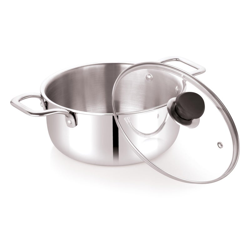 Classic Steels Triply Saucepot Stock Pot (4L) - Image 1