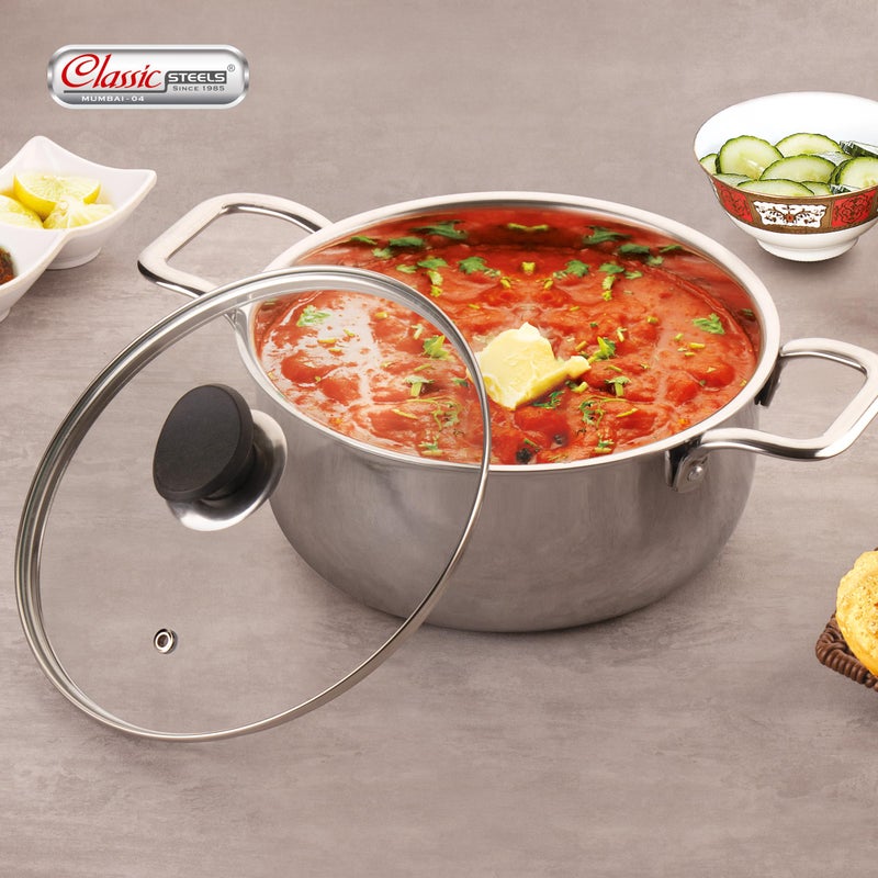 Classic Steels Triply Saucepot Stock Pot (4L) - Image 5