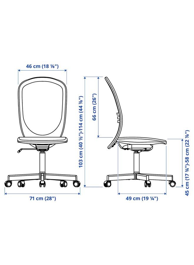 Zaboon Office chair, black - Image 3