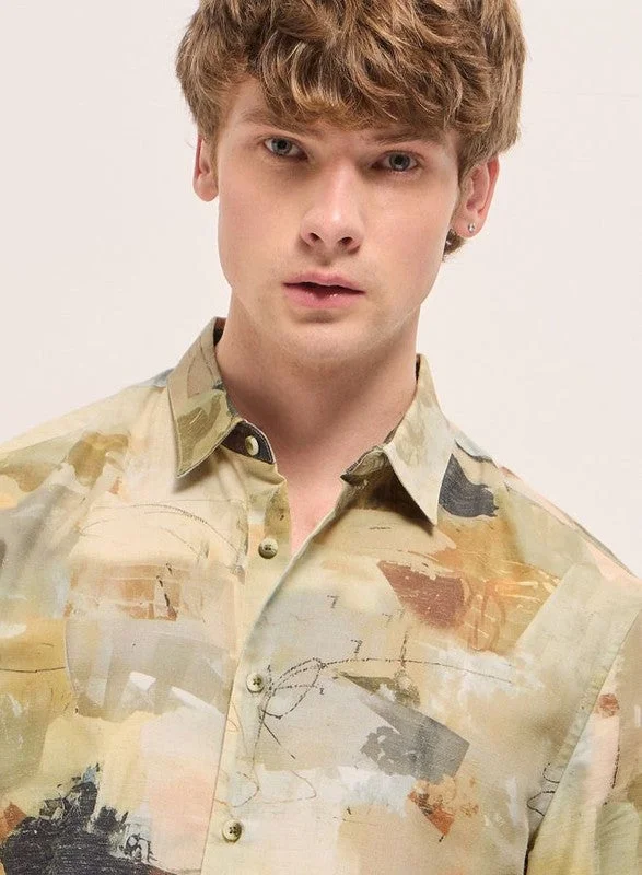 THE BEAR HOUSE  Men's Shirt for Casual and Formal Wear | Classic Button-Down Style for Office, Daily Use, Travel, Events & All-Season Outfits | Versatile & Stylish Wardrobe Essential for Every Occasion for Men | Best Price UAE