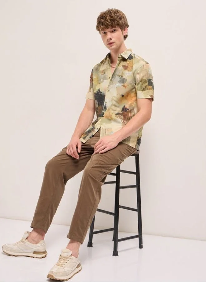 THE BEAR HOUSE  Men's Shirt for Casual and Formal Wear | Classic Button-Down Style for Office, Daily Use, Travel, Events & All-Season Outfits | Versatile & Stylish Wardrobe Essential for Every Occasion for Men | Best Price UAE